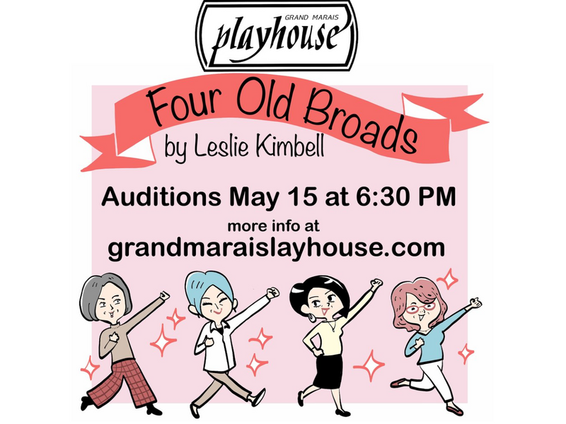 Playhouse Holding Auditions for “Four Old Broads”